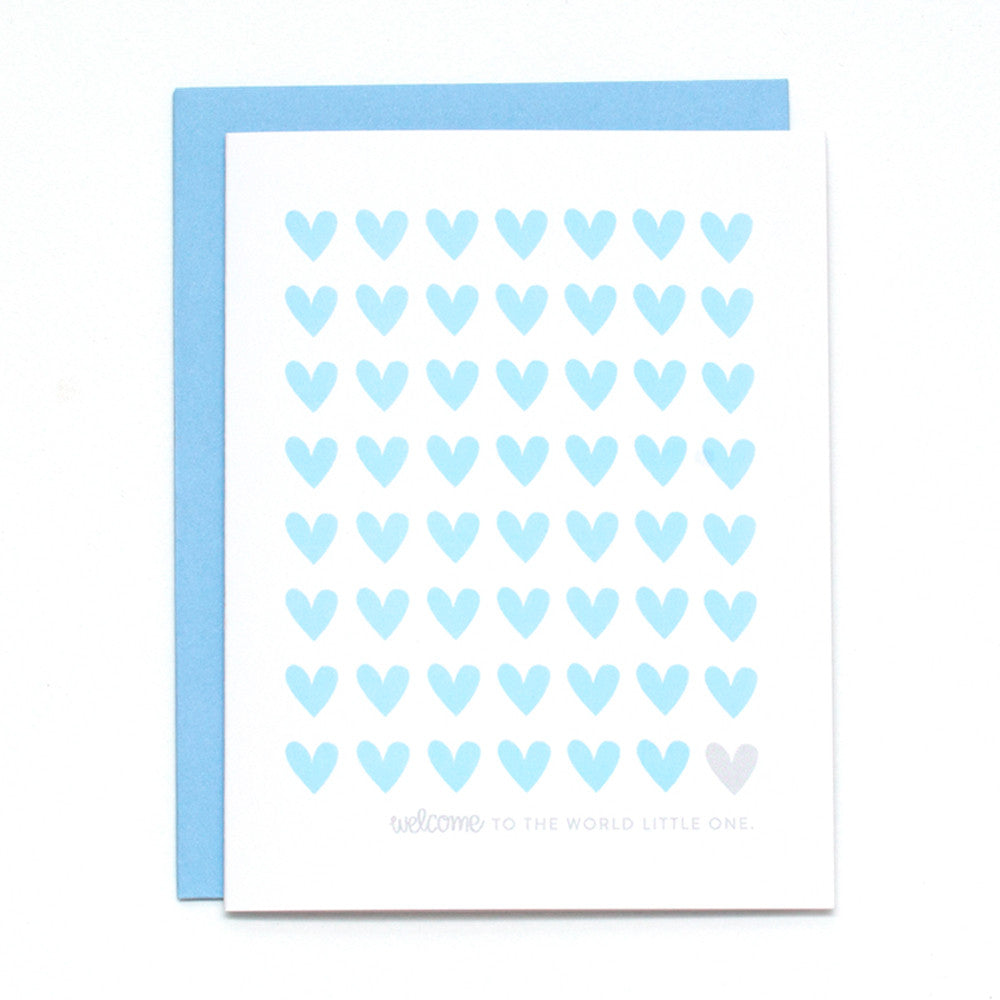 Welcome Baby Boy Card