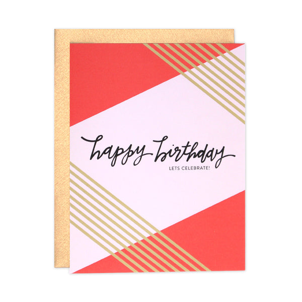 Let's Celebrate Birthday Card