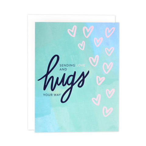 Sending Love & Hugs Your Way Card