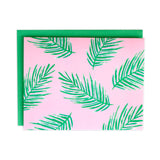 Tropical Palms Blank Cards