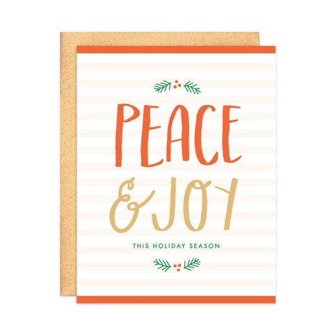 Holiday Peace & Joy