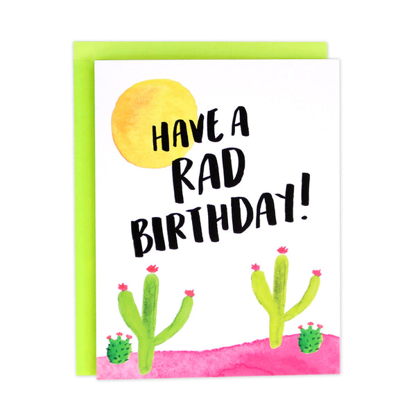 Cactus Rad Birthday