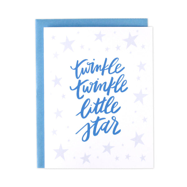 Twinkle Twinkle Baby Card